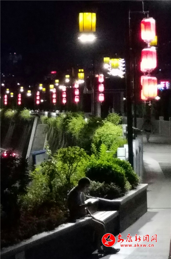 夜讀漁歸